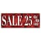 Signmission Sale 25% Off Banner Concession Stand Food Truck Single Sided B-30150 - alternate 1